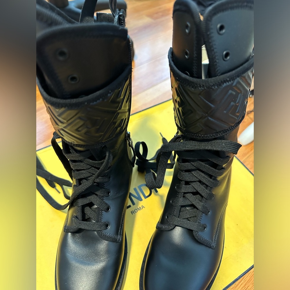 Fendi Biker Boots - Picture 6 of 10